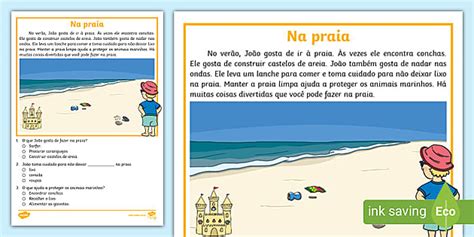 Texto Para Leitura Para O Ano Do Ensino Fundamental