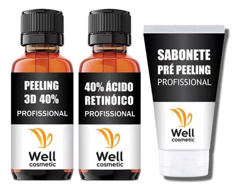 Kit Peeling D Ml Acido Retinoico Ml Brinde