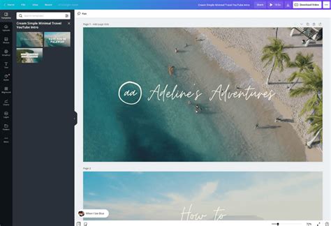 Creador De Intros Para Video Gratis Canva