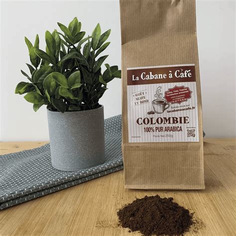 café de Colombie moulu 250 g un café suave et acidulé