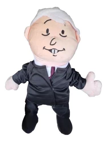 Peluche De Amlo Peje Muñeco Grande Calidad Premium Meses sin interés