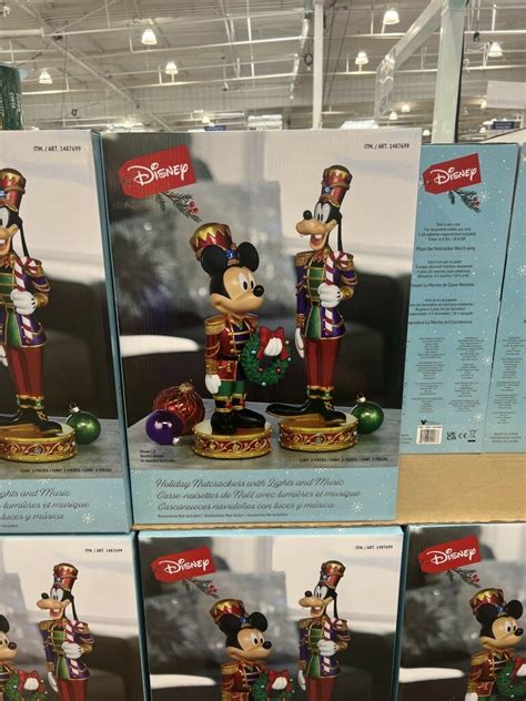 Costco Disney Mickey And Goofy Nutcracker Set 2022