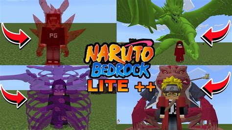 Atualizou Melhor Addonmod De Naruto Bedrock Mega Lite Para O Mcpe