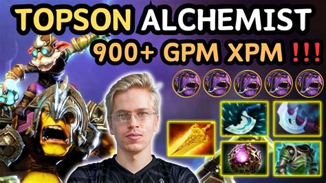 TOPSON ALCHEMIST Midlane Highlights 900 GPM XPM Top CORE GODSON