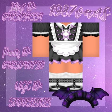 Roblox Maid Outfits With Matching Hats Maid Outfit Roblox T Shirts