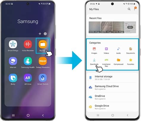 How To Manage And Transfer Files On Your Galaxy Phone Samsung Uk