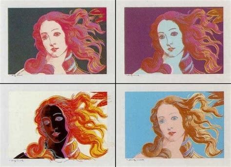 앤디워홀 비너스의 탄생 Andy warhol art Andy warhol pop art Warhol art