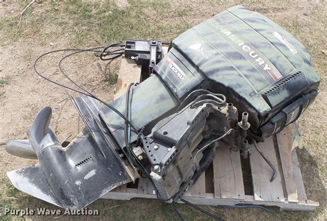 Mercury Xr Black Max Gas Outboard Engine In Brownell Ks Item El