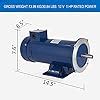 Vevor Hp Dc Motor Rated Speed Rpm V Electric Motor Permanent