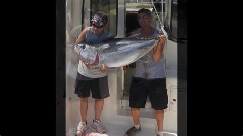 Bigeye Tuna 4 Yellowfin Tuna Caught At Hudson Canyon YouTube