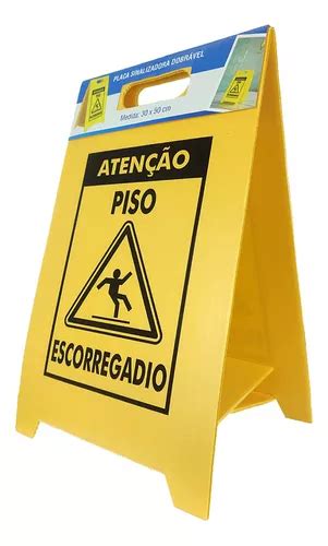 Cavalete Placa Sinaliza O De Ch O Piso Escorregadio Mercadolivre