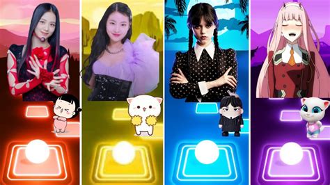 JISOO FLOWER Vs CUPID FIFTY FIFTY Vs WEDNESDAY ADDAMS BLOODY MARY Vs