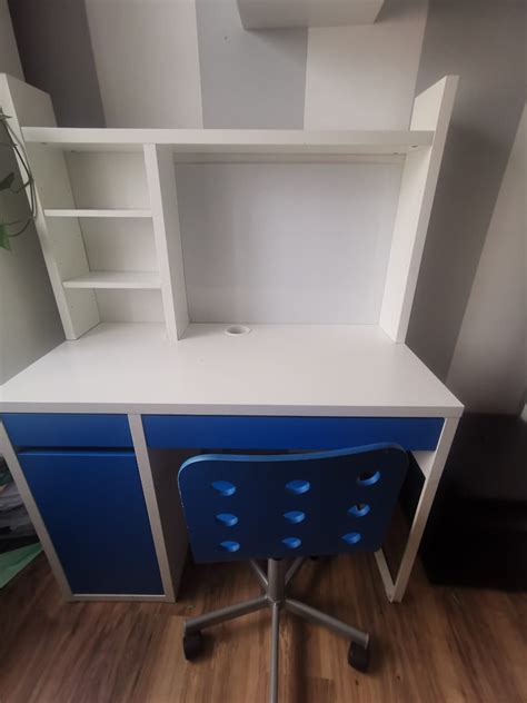 Biurko Ikea Micke z nadstawka Wrocław Krzyki OLX pl