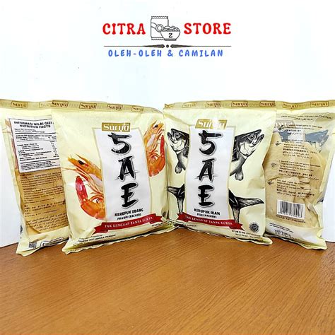 Jual Kerupuk Udang Ikan Sae Gr Shopee Indonesia