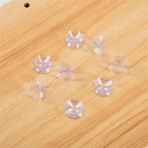 New 10 Pcs Double Sided Suction Cup Sucker Pads For Glass Plastic