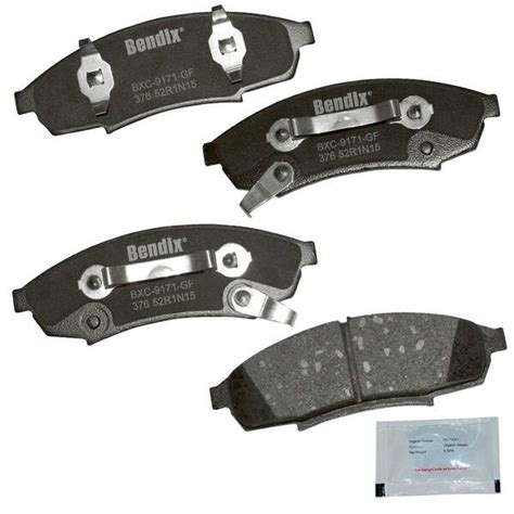 Bendix Premium Copper Free Disc Brake Pad Set Cfc The Home Depot