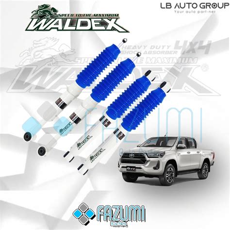 Toyota Hilux Revo Rocco Rogue X Waldex Heavy Duty Gas Absorber