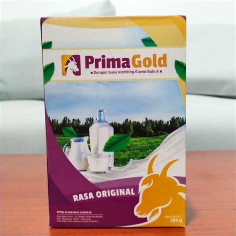 Jual Primagold Susu Kambing Etawa Bubuk Prima Gold Rasa Original Gr