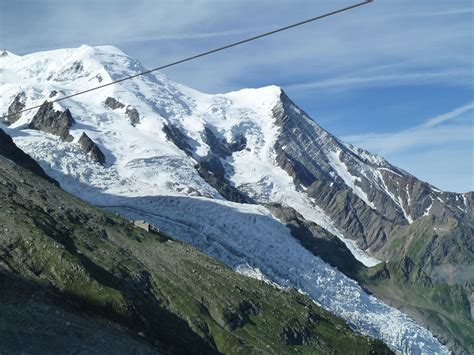 The Bossons Glacier Is One Of The Glaciers Found In The Chamonix Valley