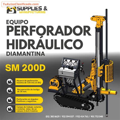 Maquina Diamantina Perforador Hidraulico Empresas E Industrias