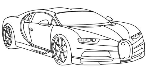 Bugatti Para Colorir