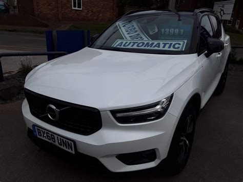 Used Volvo Xc40 2 0 D3 R Design Auto Euro 6 S S 5dr 2018 5dr Automatic Bx68unn Car Motion