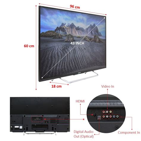 Tivi thông minh Sony KDL 43W780C 43 inches giá rẻ tại Nguyễn Kim