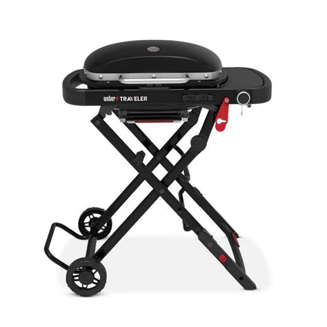 Gasgrill Traveler Compact Brenner Schwarz