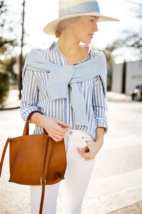 Classic Blue And White A Lonestar State Of Southern Spring Outfits