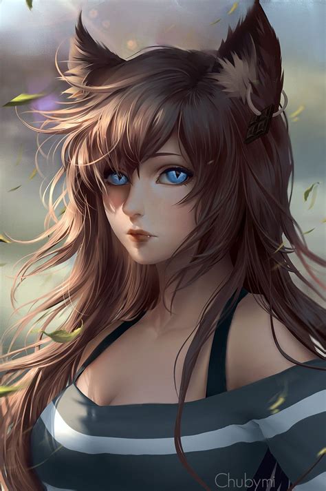 Pin By Hentaifurry On Digital Art Fantasy Girl Cat Girl Neko Girl