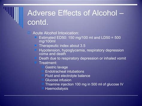 Pharmacology Of Alcohol Ppt