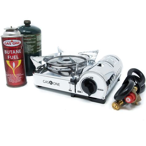 Amazon Gas ONE Propane Butane GS 800P Mini Dual Fuel Stainless