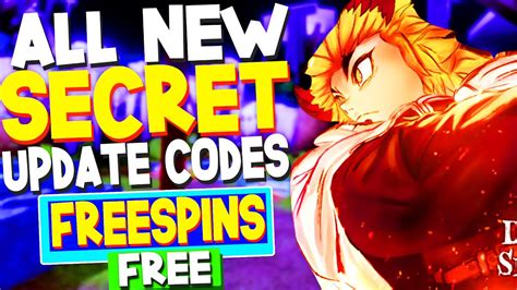 ALL NEW SECRET UPDATE CODES In DEMON SLAYER RPG 2 CODES Demon