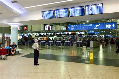 International Airport Of Prague Editorial Stock Image Image Of Czech