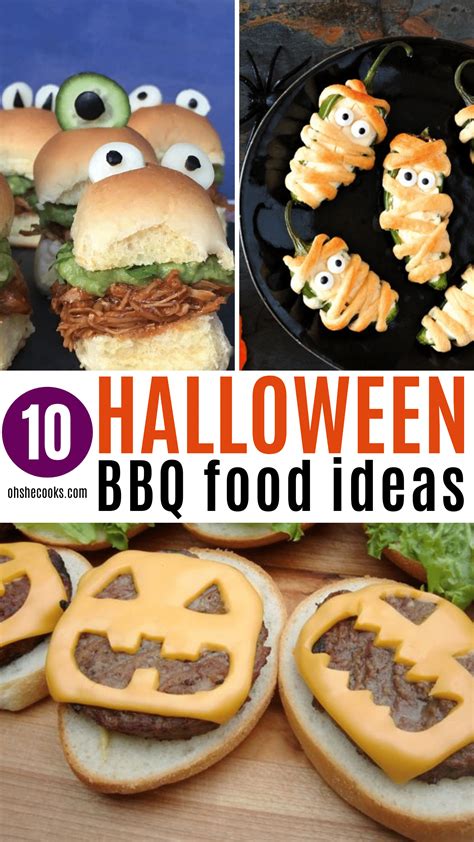 10 Spooky Halloween Bbq Ideas Oh She Cooks Recipes