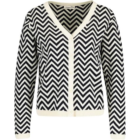 Sugarhill Brighton Willow Mod S Chevron Cardigan