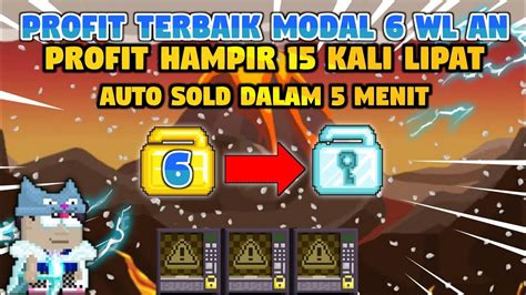 Profit Terbaik Modal Wl An Super Profit Sold Dalam Menit