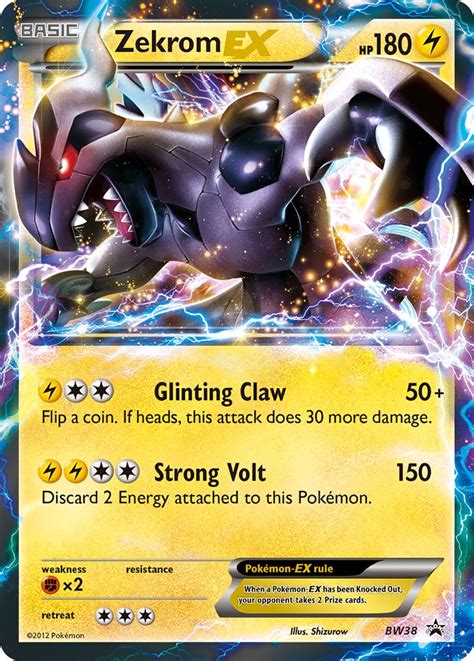 Zekrom EX Black White Promos BWP BW38 PkmnCards