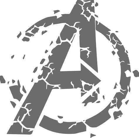 Avegers Logo Break Svg Avenger Svg Marvel Svg Avengers Si Inspire