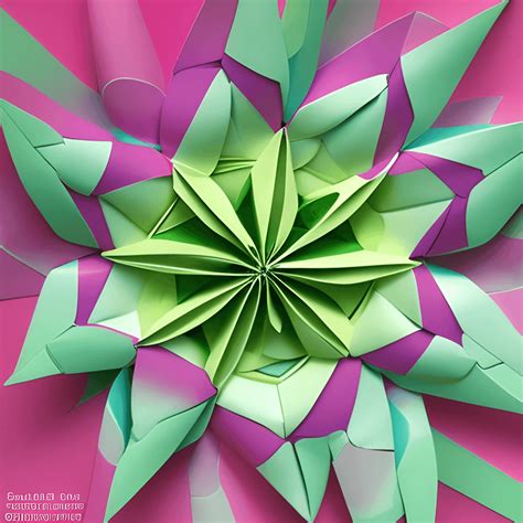 Beautiful Origami Paper Sculptures · Creative Fabrica