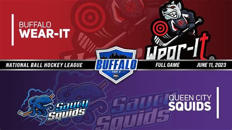 NBHL Buffalo Tier 2 Buffalo Wear It Vs Queen City Squids Full Game 6