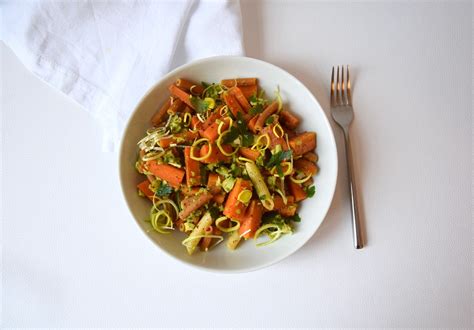 Karotten Penne Salat Mit Avocado Preferences Of Lisa