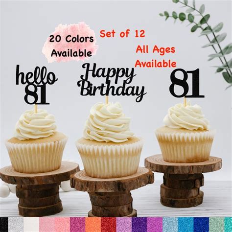 81st Birthday Decorations Etsy