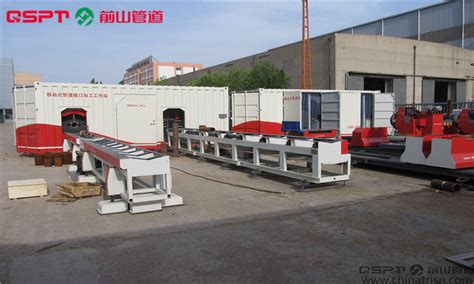 Pipe Prefabrication Process Production Line Movable Type Workshop