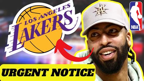 Urgent News Latest Updated News From The Los Angeles Lakers Today In