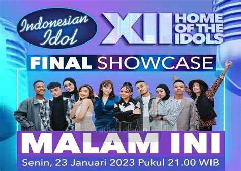 17 Kontestan Bakal Berlaga Di Final Showcase Indonesian Idol XII Malam