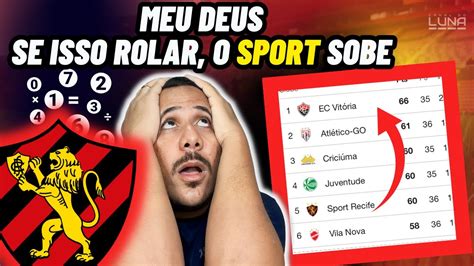 ISSO MUDA TUDO SE ISSO ACONTECER O SPORT CONSEGUE O ACESSO A SÉRIE A