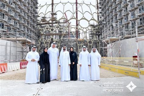 In pics: Sheikh Mohammed inspects progress at Dubai Expo 2020 site