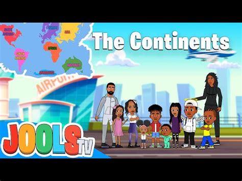 The Continents Song - Afrobeats Vibe…: English ESL video lessons