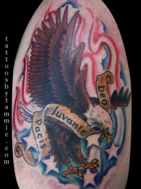 32 Best Patriotic Eagle Tattoos images | Eagle tattoos, Tattoos, American flag tattoo